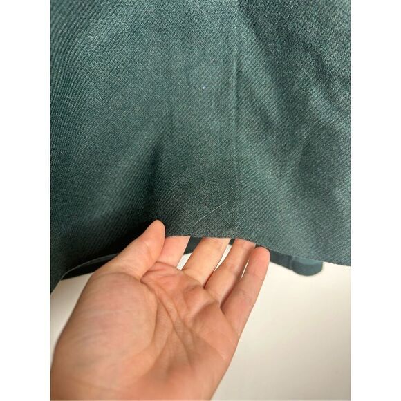 Madewell Women Plus Size Green Brushed Oversized Dorset Blazer Wool Blend - Picture 11 of 13